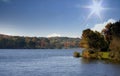 Bright Sunny Autumn Landscape