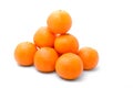 Bright and tasty orange tangerins