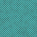 Bright Teal and White Small Polka Dots Pattern Repeat Background Royalty Free Stock Photo