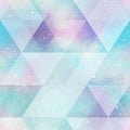 Bright triangle seamless pattern