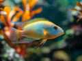 Bright tropical fish underwater Royalty Free Stock Photo