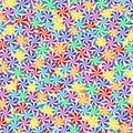 Bright twirling candy texture, vector illustration