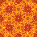 Bright Varicolored seamless pattern background.