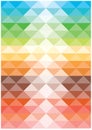 Bright vector color harmonies squares