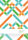 Modern vector annual report cover layout design