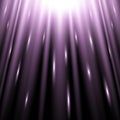 Rays of light from above, purple color Royalty Free Stock Photo