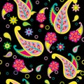 Bright vegetable pattern