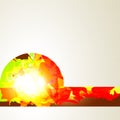 Bright vivid abstraction. Color vector pattern