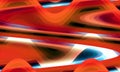 Bright vivid orange abstract shapes, abstract colorful background and texture Royalty Free Stock Photo