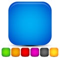 Bright, vivid rounded square backgrounds. 7 colors.