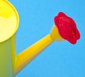 Bright Watering Can Spout Royalty Free Stock Photo