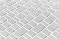 Bright white light stone paving slabs floor tile urban texture street pattern road background Royalty Free Stock Photo