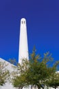 Msheireb Mosque Minaret against blue sky Royalty Free Stock Photo