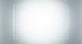 Bright White Square Frame on a Subtle Gray Gradient Background border Royalty Free Stock Photo