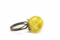 Bright yellow brass ring