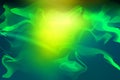 Bright yellow green abstract with light lines blurred background Royalty Free Stock Photo