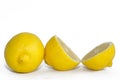 Bright yellow lemons Royalty Free Stock Photo