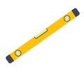 Tool used for measuring level surfaces in construction projects and repairs Royalty Free Stock Photo