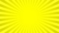 Bright Yellow Rays Background