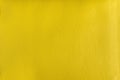 Bright yellow smooth leather texture background