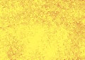 Bright yellow spotted retro polka-dot comic page background