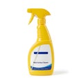Bright yellow spray bottle labeled multipurpose cleaner for household use Royalty Free Stock Photo