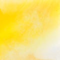 Bright yellow watercolor texture background Royalty Free Stock Photo