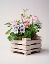 Brighten Your Home with a Handcrafted Floral Pot