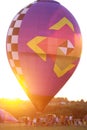 Hot Air Balloon at Sunset