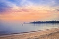 Sunset view of Lake Victoria, Entebbe, Uganda, Africa