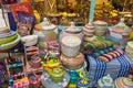 Brightly coloured containers for sale, Brixton Market 25.11.15