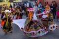 Mallasa La Paz Bolivia - 2 February 2014 : Traditionally dressed