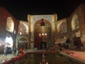 The Qeysarie Gate which is the main entrance Naqsh-e Jahan, Bazaar in Isfahan, Iran Royalty Free Stock Photo