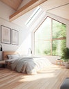 Brightly Lit Bedroom: Architectural Photography at its Finest