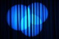 Brightly lit curtains - theatre concept Royalty Free Stock Photo