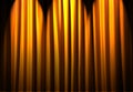 Brightly lit curtains - theatre concept Royalty Free Stock Photo