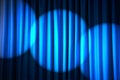 Brightly lit curtains - theatre concept Royalty Free Stock Photo