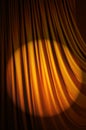 Brightly lit curtains - theatre concept Royalty Free Stock Photo