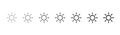 Brightness control. Interface light settings. Editable stroke size.