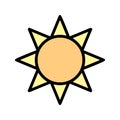 Brightness Vector Icon