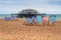 Brighton Beach Royalty Free Stock Photo