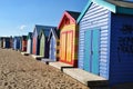 Brighton Beach Huts Royalty Free Stock Photo