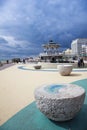 Brighton beach seafront bandstand sussex uk