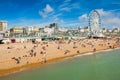 Brighton beach Royalty Free Stock Photo