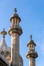 View of the Royal Pavilion in Brighton, East Sussex on January 27, 2013 Royalty Free Stock Photo