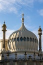 View of the Royal Pavilion in Brighton, East Sussex on March 6 2024