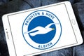 Brighton & Hove Albion F.C. football club logo Royalty Free Stock Photo