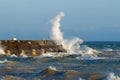 Brighton Marina Sea Spray