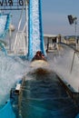 Brighton Pier log flume Royalty Free Stock Photo