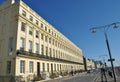 Georgian and Regency architecture at Brighton sea front, East Sussex, England.